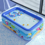 Oppustelig Børnepool | Foldbar PVC Soppebassin | Haveleg | Vanero