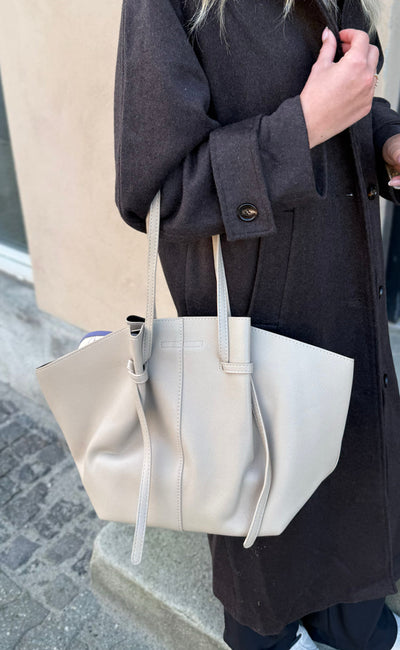 Say INA Copenhagen Taske - Amanda | Beige PU Leather | Vanero