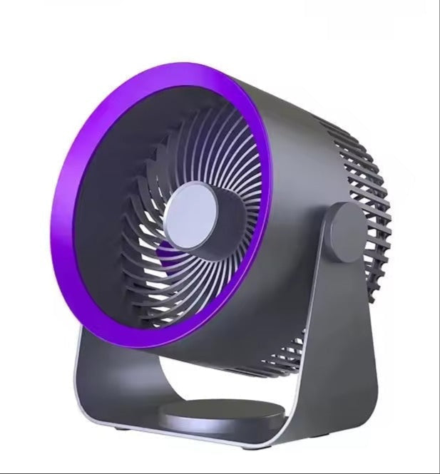Bærbar Ventilator | Genopladelig Roterende Ventilator | Hjem Og Kontor | Vanero