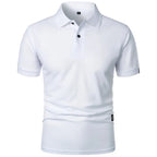 Herre Poloshirt Bomuldsblanding | Slim Fit Stretch Beklædning | Kortærmet Design Til Arbejde & Hverdagsbrug | Vanero