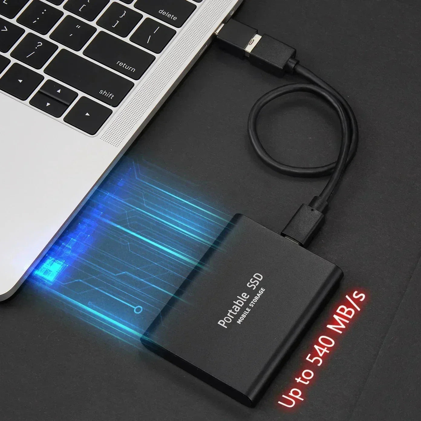 FusionElite | Hurtig ekstern SSD-lagring til bærbare computere og pc'er | Vanero