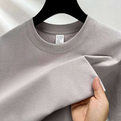 Liam | Bomulds T-shirt med Rund Hals til Mænd | Vanero