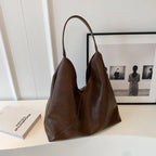 Hobo Taske Syntetisk Læder | Standard Pasform Skuldertaske | Enkelt Hovedrum Til Hverdagsbrug & Alsidig Styling | Vanero
