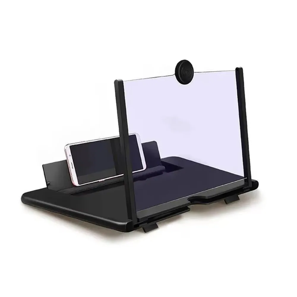 Smartphone Skærmforstørrer Foldbar | Transportabel Akryl Visningsstander | Forstørret Visning Til Video Film & Medier | Vanero