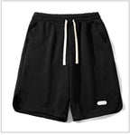Herresæt Polyesterblanding | Relaxed Fit Skjorte & Shorts Sæt | Kortærmet Design til Hverdagsbrug & Fritidsaktiviteter | Vanero
