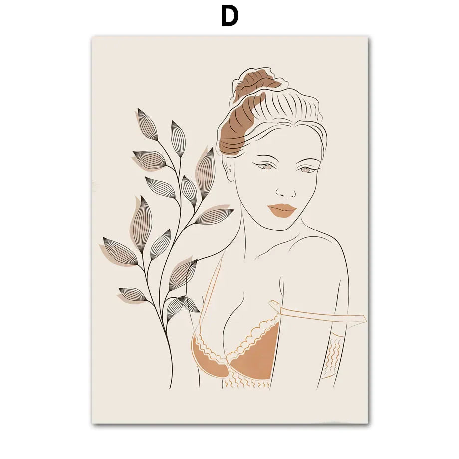 EarthEssence | Kreativ Minimalistisk Vægplakat | Vanero