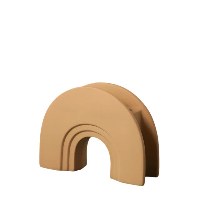 GeoSculpt Håndlavet Keramisk Vase | Moderne Geometrisk Design | Vanero