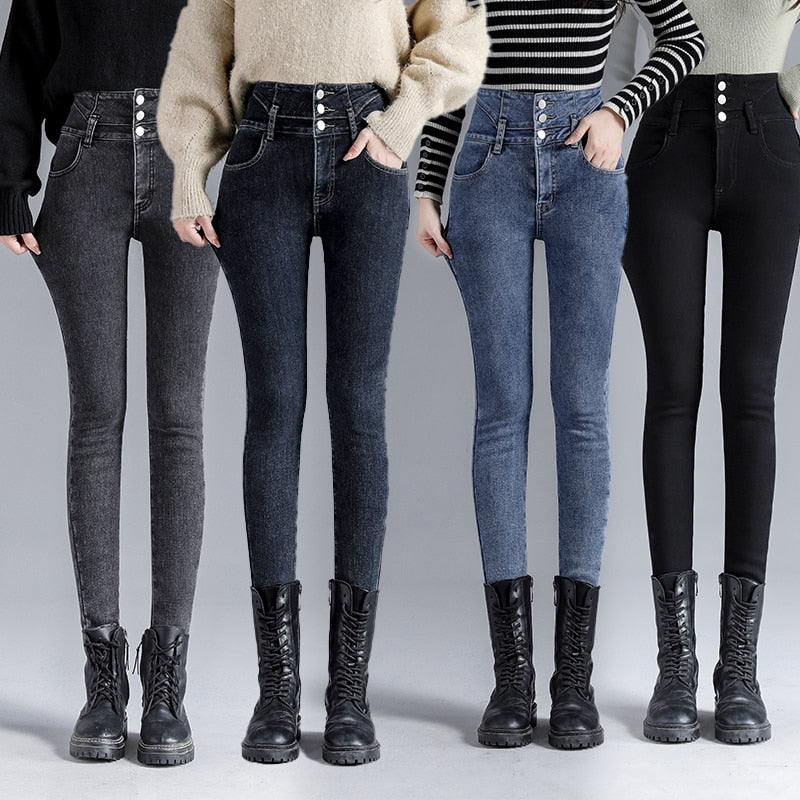 Dame Thermobukser Polyester | Regular Fit Strækbukser | Elastisk Talje Til Hverdags- & Vinterbrug | Vanero