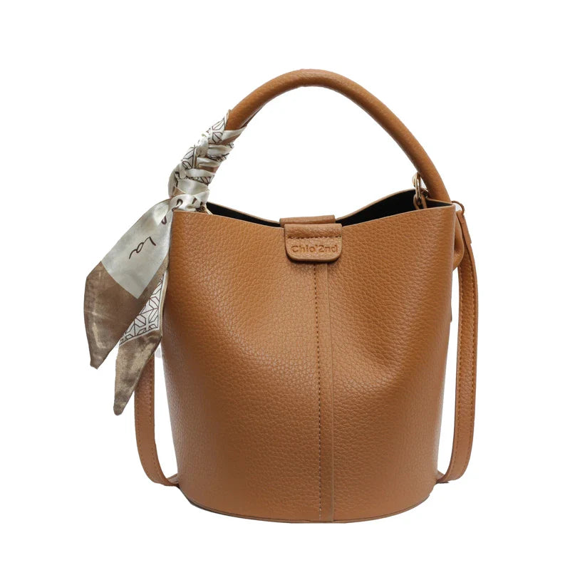 CAMILLE l Tørklæde Bucket Bag l Vanero