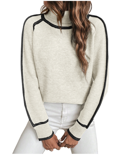 Amalie l Lunt Turtleneck Sweater l Vanero
