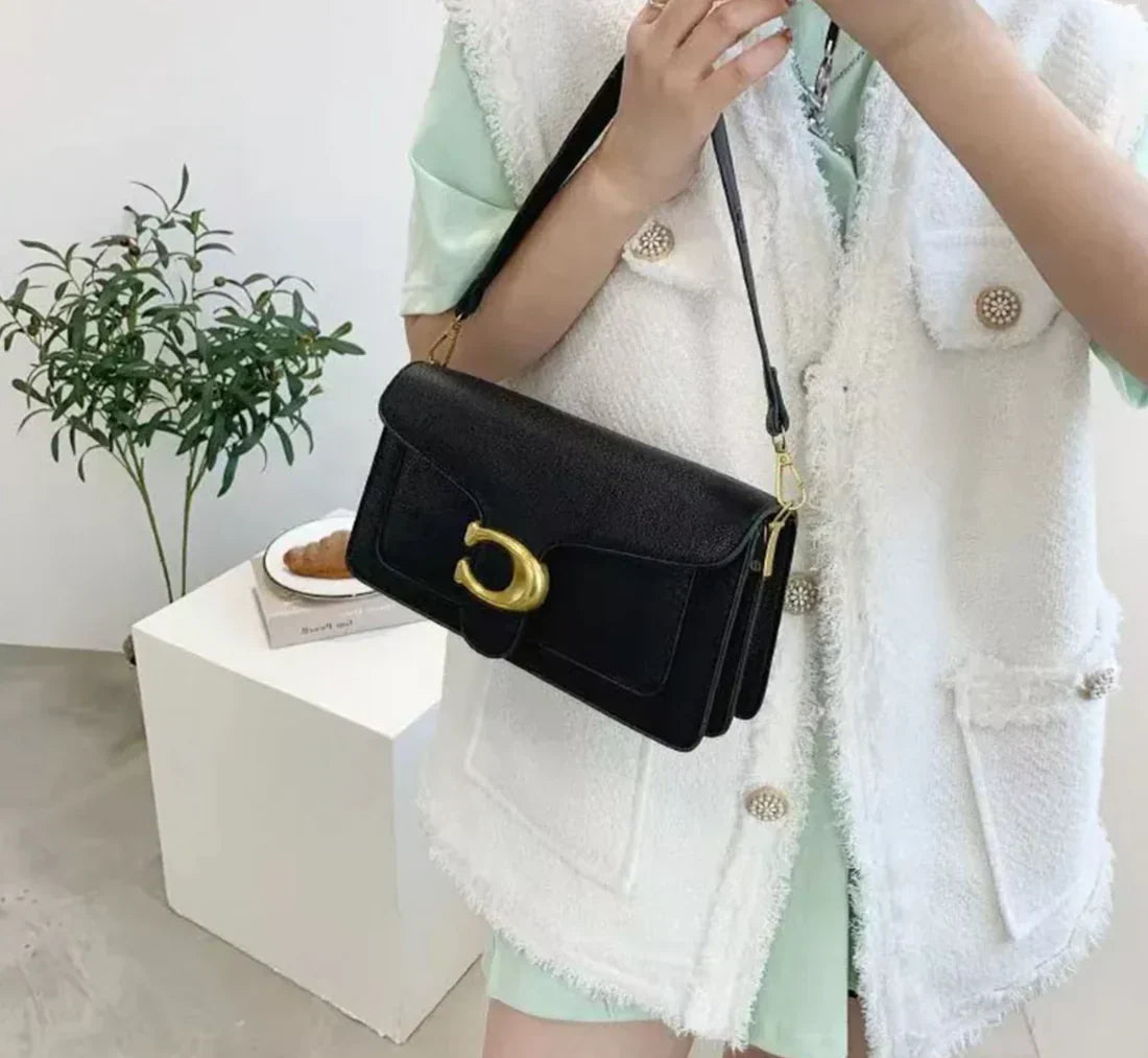 Coach Teller | Stil Crossbody Taske til Kvinder Elegant Brun | Vanero
