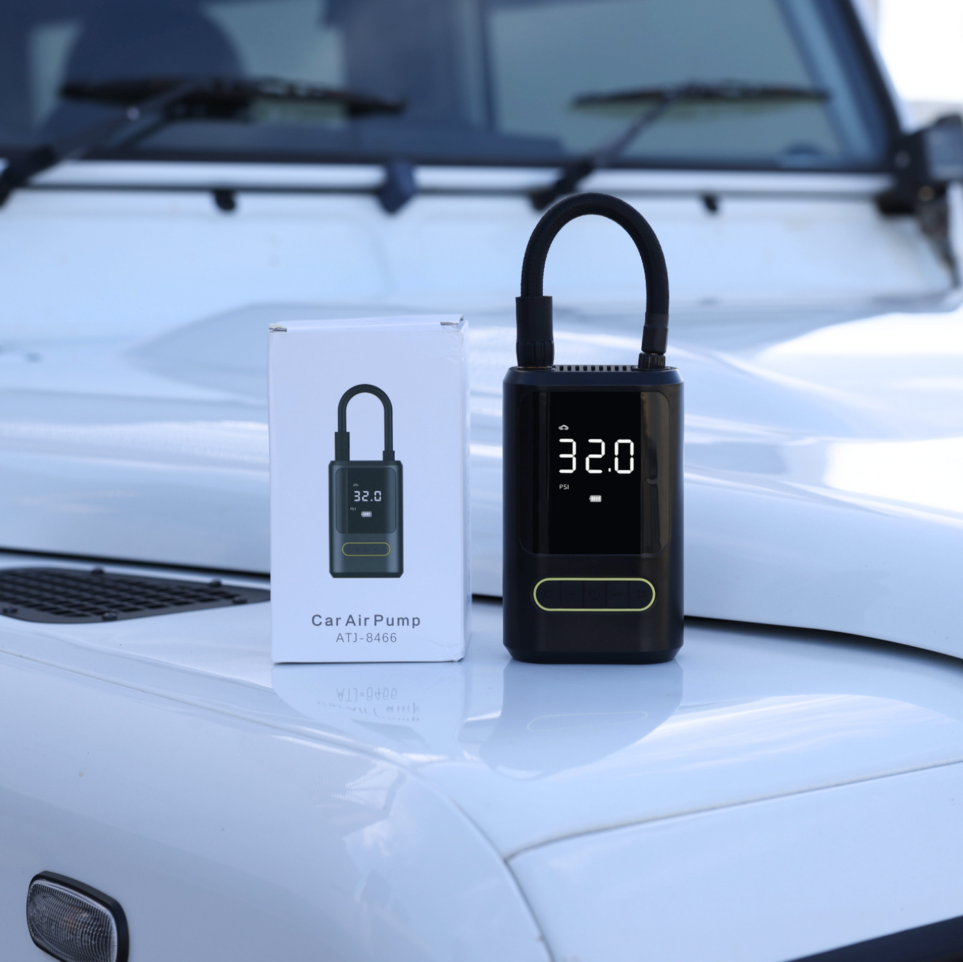 AirCharge Pro | Den ultimative bærbare 4-i-1-dækpumpe🚗 l Vanero