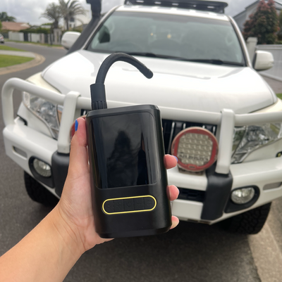 AirCharge Pro | Den ultimative bærbare 4-i-1-dækpumpe🚗 l Vanero
