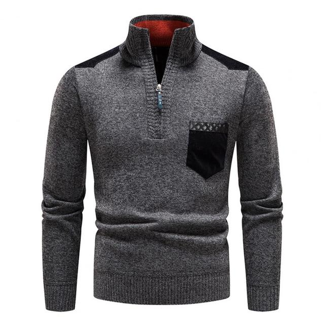 Morten | Stilfuld Zip-Up Striktrøje l Vanero