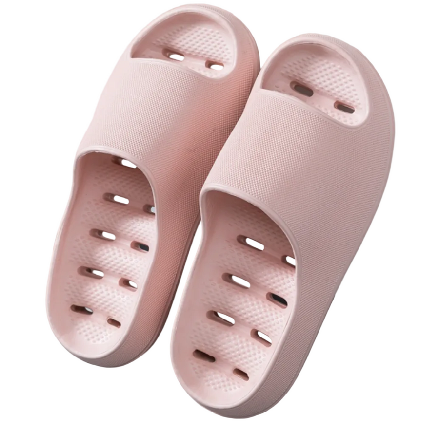 Unisex Badesko | Slip-On Design Badesko | Mønstret Såldesign til Indendørs Brug & Hverdagsbrug | Vanero