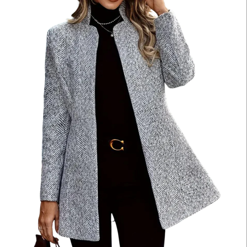ChicEssentials  Stilfuld blazer til kvinder | Alsidig blazer til enhver lejlighed l Vanero