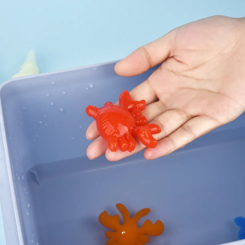 Kreativt Aktivitetssæt Plast | DIY Vandfigursæt med Forme og Farvegel | Kreativt Legetøj | Vanero