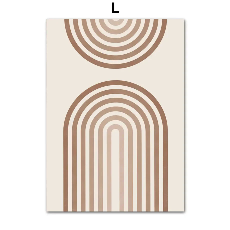 EarthEssence | Kreativ Minimalistisk Vægplakat | Vanero
