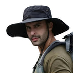 Udendørs Hat | Polyester Solhat Med UV Beskyttelse | Vandafvisende Overflade | Vanero