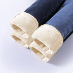 Dame Thermobukser Polyester | Regular Fit Strækbukser | Elastisk Talje Til Hverdags- & Vinterbrug | Vanero