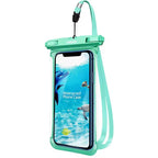 Vandtæt Mobilcover Med Touchskærm | PVC Beskyttelsesetui Med Bærerem | Udendørs Rejser Strand & Svømmebrug | Vanero
