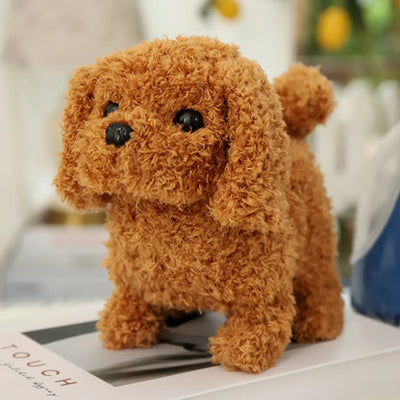 FluffBuddy | Bevæger sig som en hundehvalp, batteridrevet krammedyr l Vanero