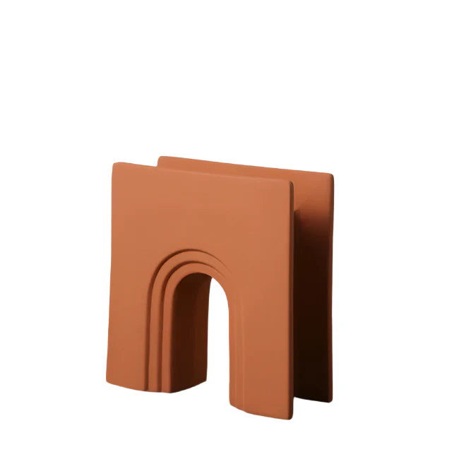 GeoSculpt Håndlavet Keramisk Vase | Moderne Geometrisk Design | Vanero