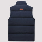 Herre Bodywarmer Polyester | Regular Fit Ærmeløs Vest | Lynlåslukning Til Hverdagsbrug & Udendørs Brug | Vanero
