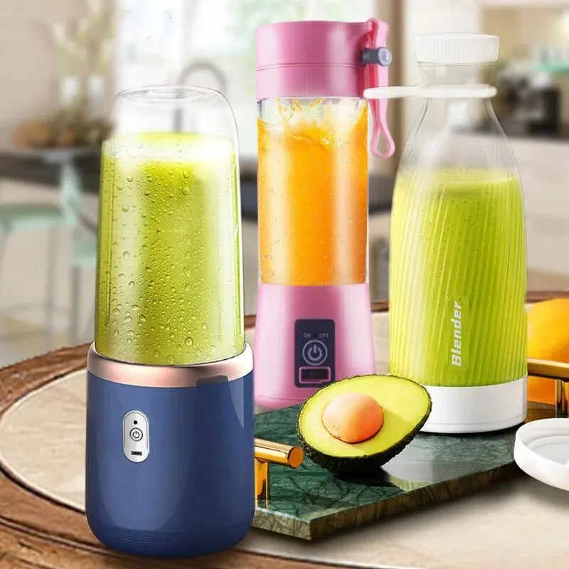 BlendGo l Bærbar personlig blender med matchende kop l Vanero
