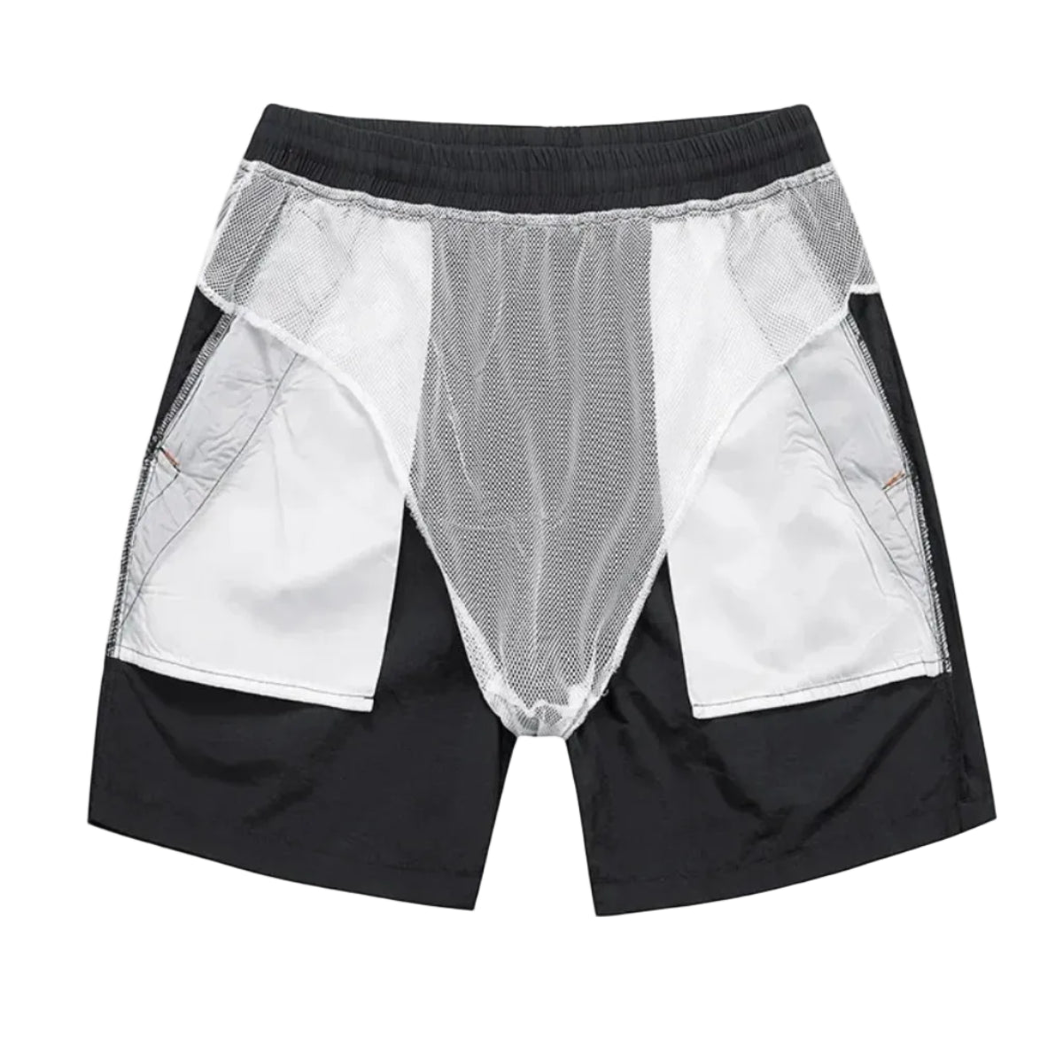 Herre Løbeshorts Polyester | Afslappet Pasform Sportsshorts | Mesh Indershorts og Lynlåslommer til Sport- og Fritidsbrug | Vanero