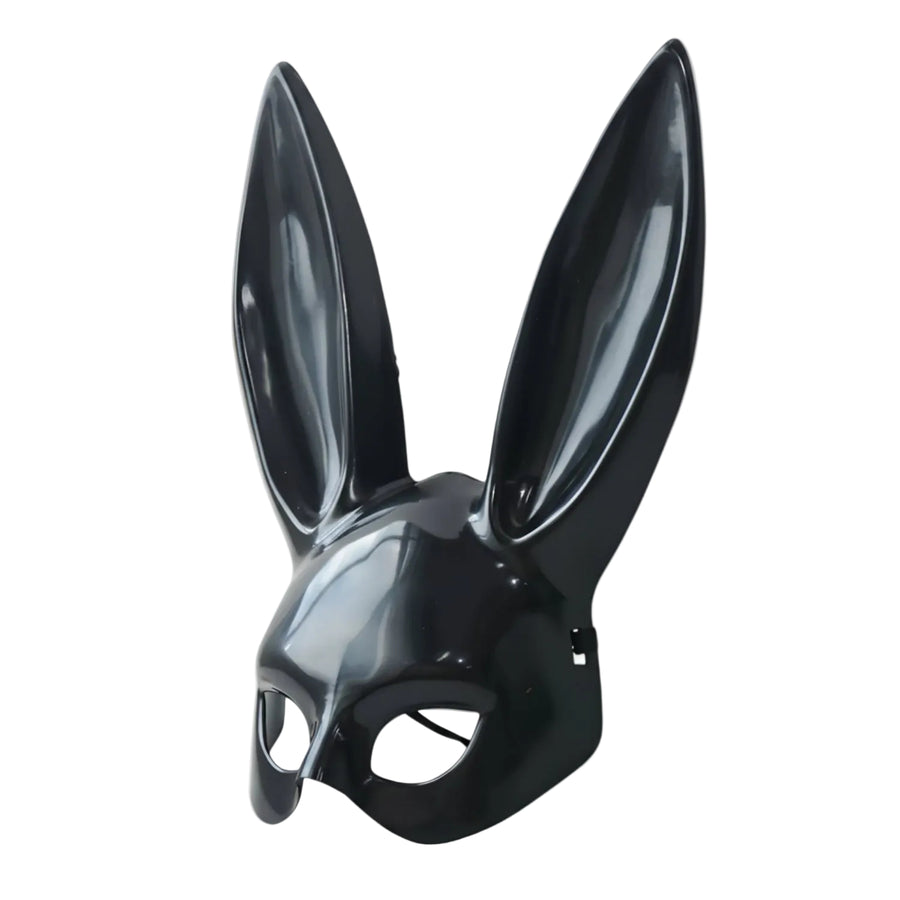 Kanin Cosplay Maske | Justerbar Rem & Design Med Lange Ører | Let Kostumetilbehør Til Halloween & Temafester | Vanero