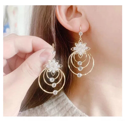 Jewelance |  Italiensk Stil Elegante Øreringe | Vanero