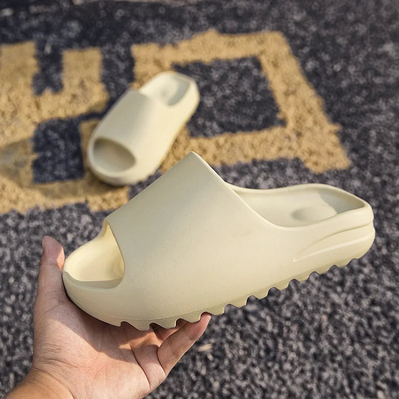 Dame Sandaler EVA & PU Materialer | Slip-On Sommerfodtøj | Polstret Sål Design Til Hverdag & Fritidsbrug | Vanero