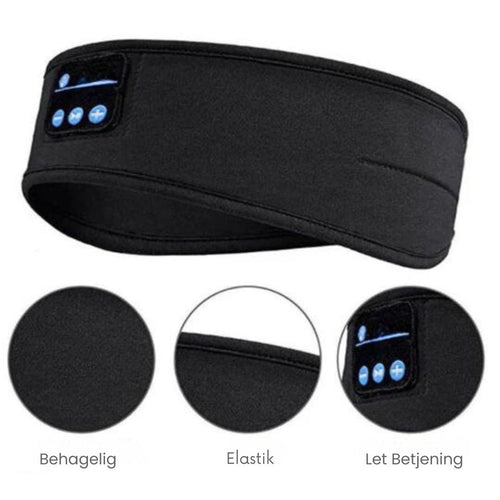 Bluetooth Sovemaske Med Hovedtelefoner | Trådløst Lyd- og Øjenmaskedesign | Rejser Meditation & Afslapning | Vanero