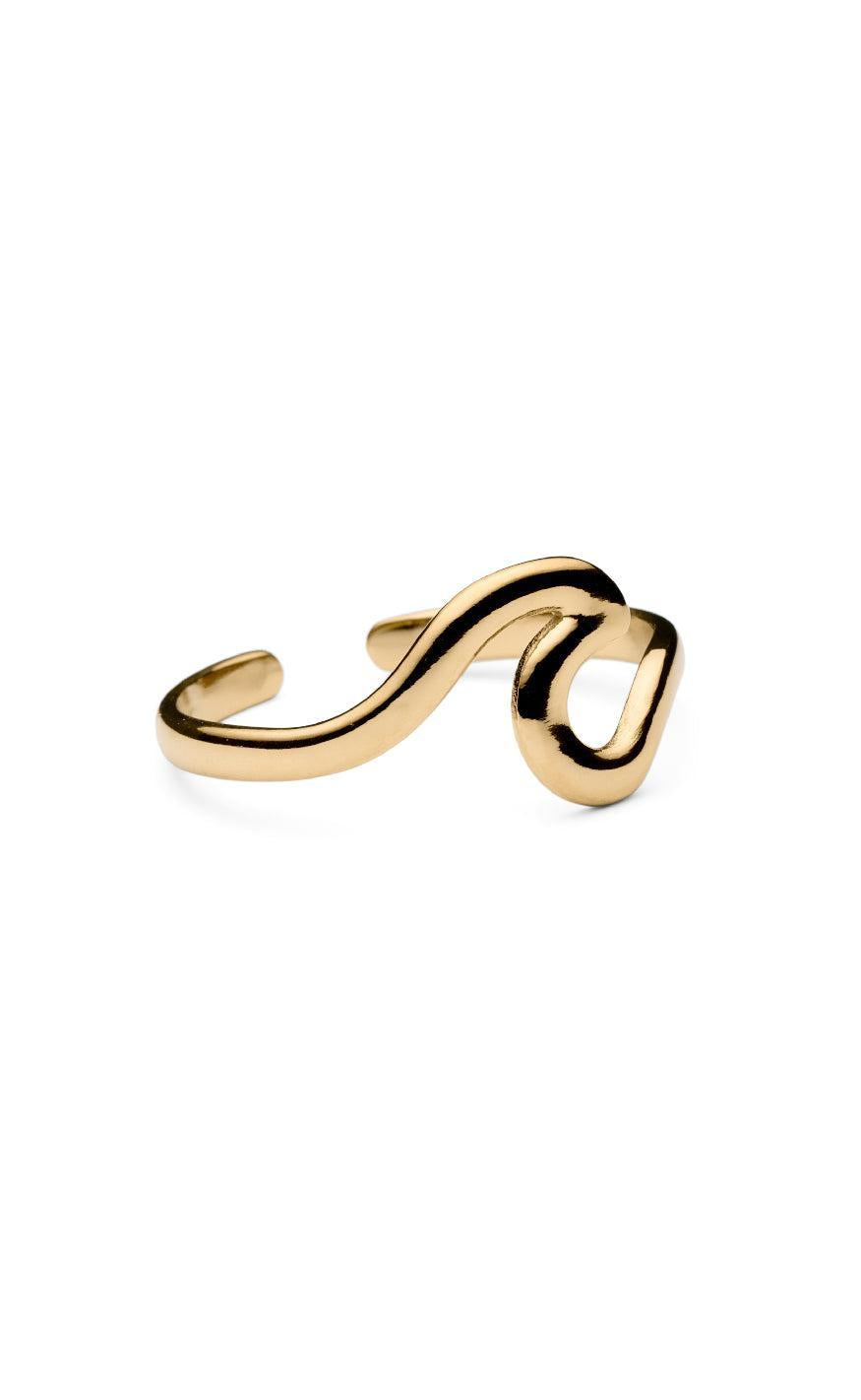 Smykkeli Copenhagen Ring - Dublin | Gold Colour | Vanero