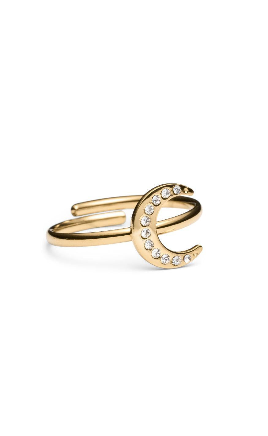 Smykkeli Copenhagen Ring - Havana Moon | Gold Colour | Vanero