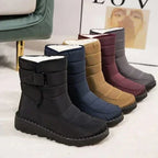Dame Forede Sneboots | Vandafvisende Design Med Skridsikker PU-Sål | Vinterfodtøj Til Udendørs Brug | Vanero