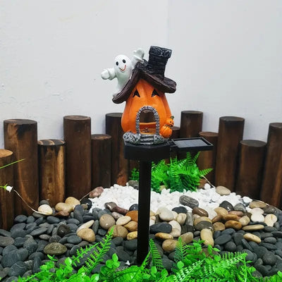 SpookyLight | Finurlig Solcelle Græskardekoration | Vanero