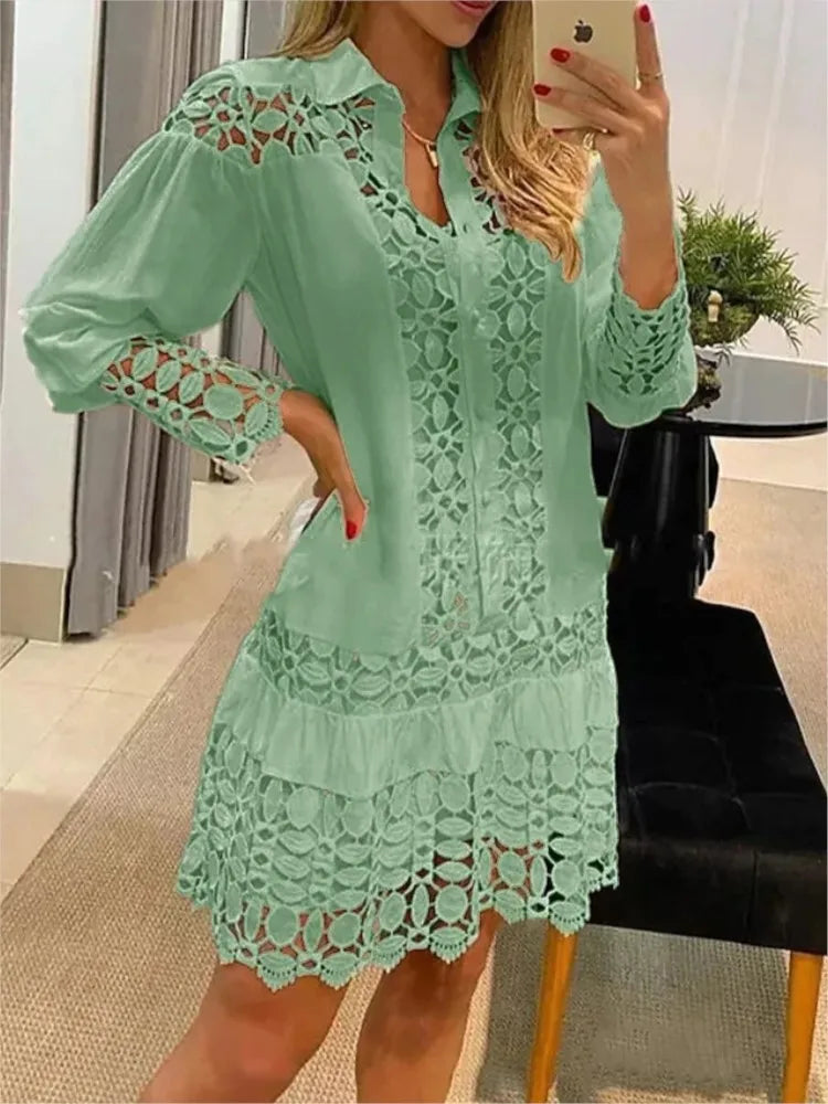 Alette | Elegant Blondekjole l Vanero