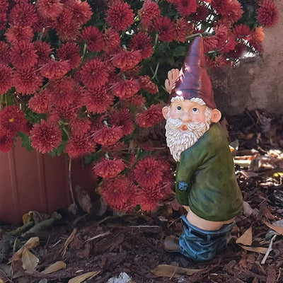 StartledGnome | Vejrbestandig Havegolem Statue | Vanero