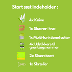 Køkkensæt BPA-Fri Plast | Børnevenlige Køkkenredskaber til Rolleleg | Madlavningsaktiviteter | Vanero