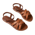 Dame Sandaler I Romersk Stil | Regular Fit Sandaler Med Elastiske Remme Og Gummisål | Sommerbrug | Vanero