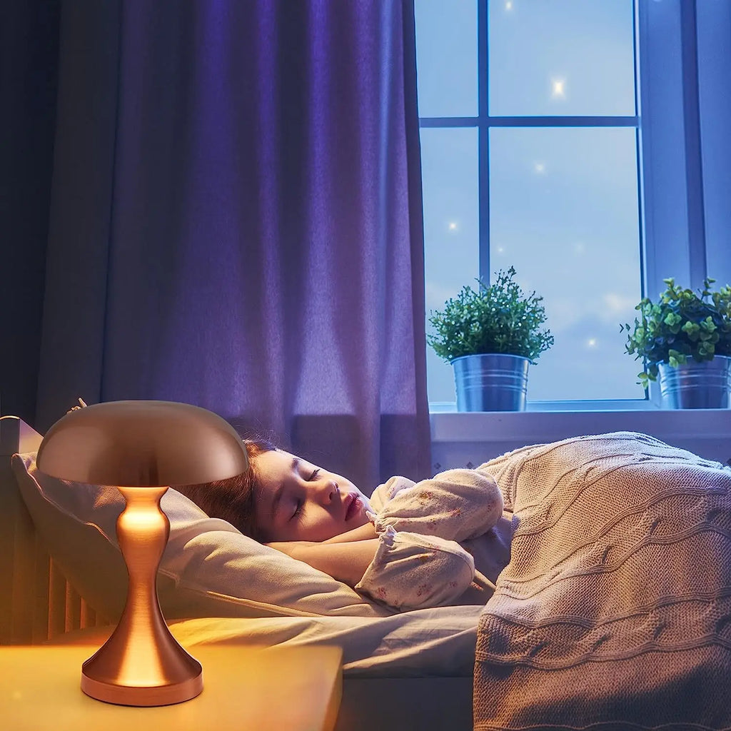 Genopladelig LED Bordlampe | Touch Betjening Med Dæmpbar Belysning | Bærbart Ledningsfrit Design Til Inde Og Ude | Vanero