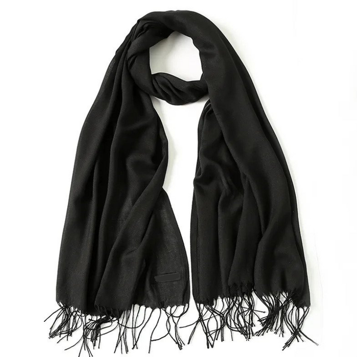 Guada Luxe Cashmere Scarf | Cashmere Tørklæde Med Oversized Design | Vinter Og Lag-På-Lag Styling | Vanero