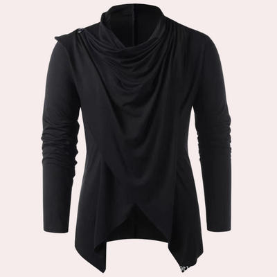 CRAIG l Asymmetrisk Langærmet T-Shirt til Mænd l Vanero