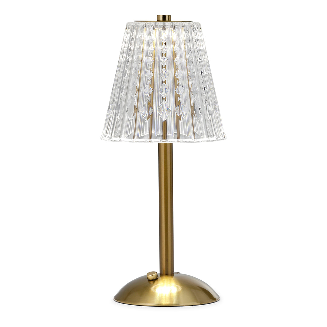 Castel LED Trådløs Bordlampe | Messing | Vanero