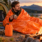 Thermo Sovepose | Syntetisk Isolering og Vandafvisende Ydermateriale | Sovepose Til Camping og Vandring | Vanero