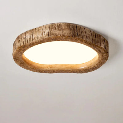 TimberLight | Naturlig Træ Loftlampe | Vanero