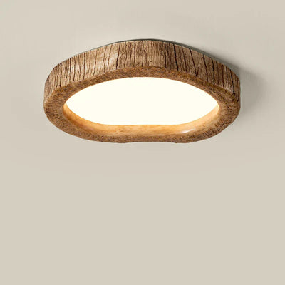 TimberLight | Naturlig Træ Loftlampe | Vanero