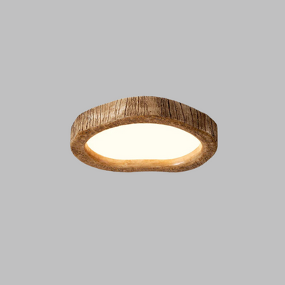 TimberLight | Naturlig Træ Loftlampe | Vanero